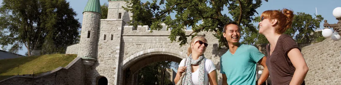 Fortifications of Québec National Historic Site — Ramparts Walking Tour, Quebec